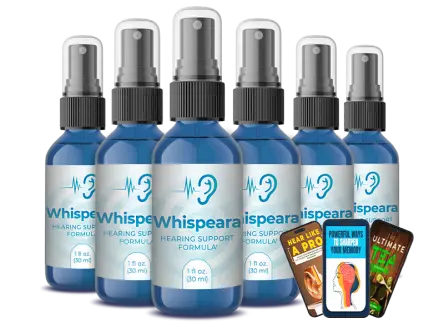 whispeara 6 bottles